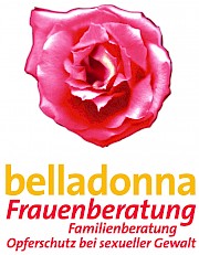 Logo Belladonna Frauenberatung. Opferschutz bei sexueller Gewalt